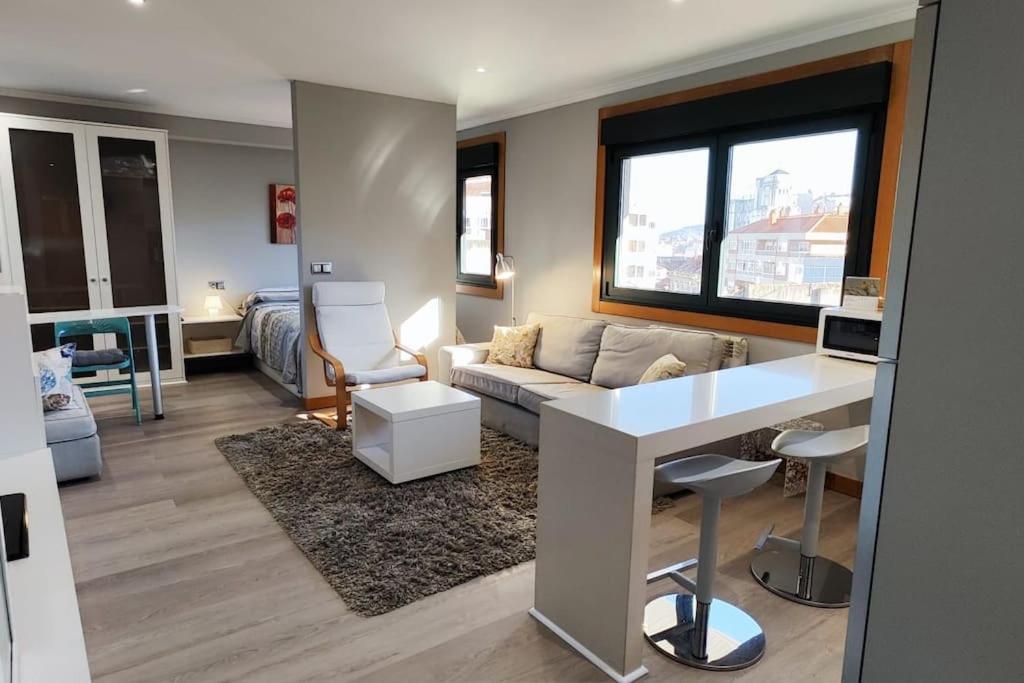 Joaquin Loriga Diseno Centro Vigo Apartment Ngoại thất bức ảnh